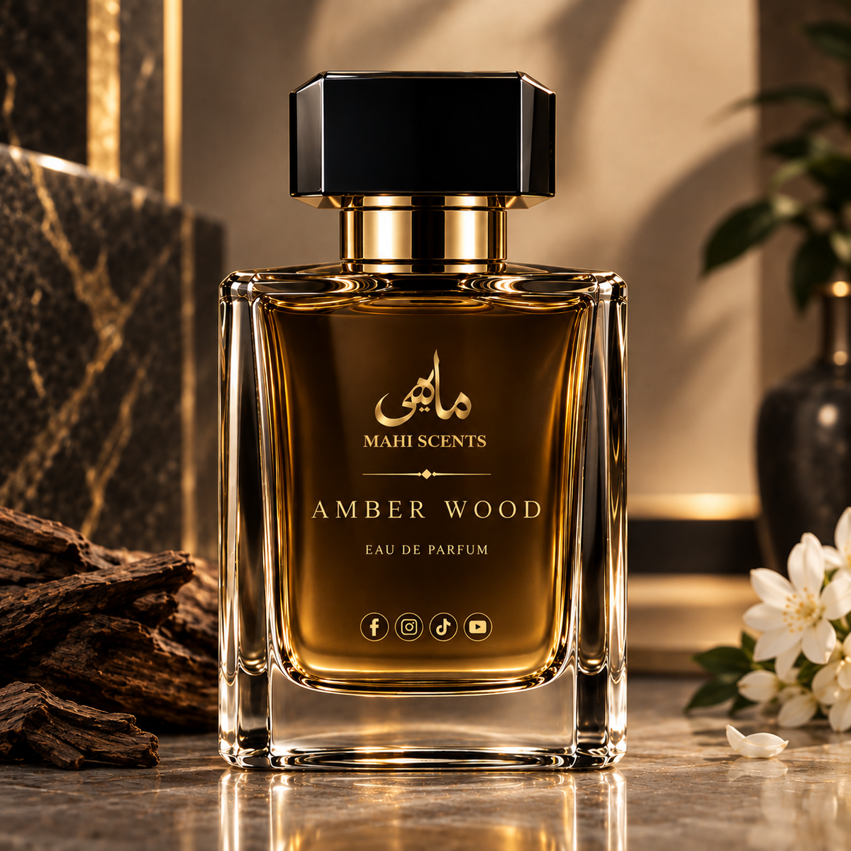 Amber Wood – Premium Eau de Parfum | Mahi Scents